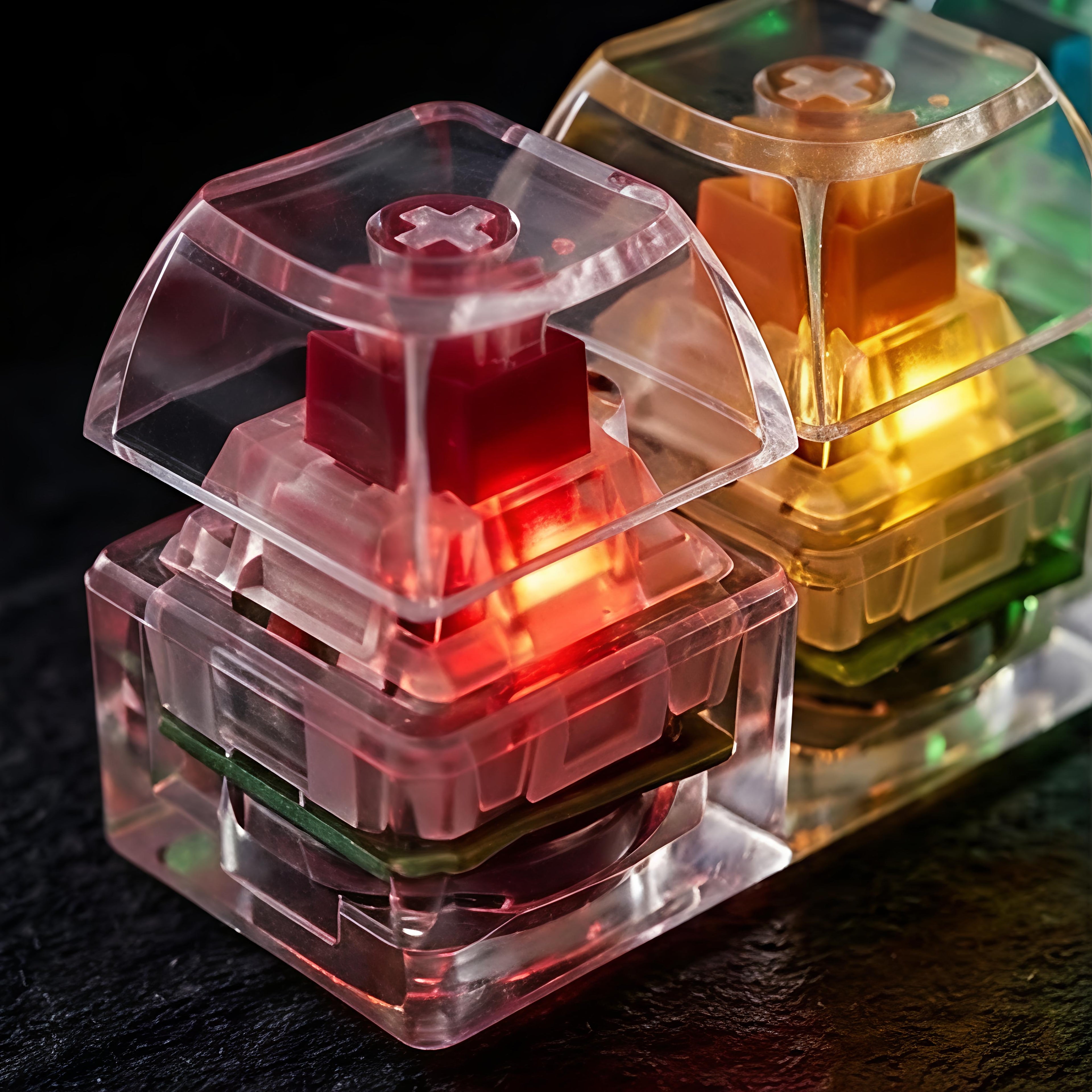 Glow Fidget Keychain