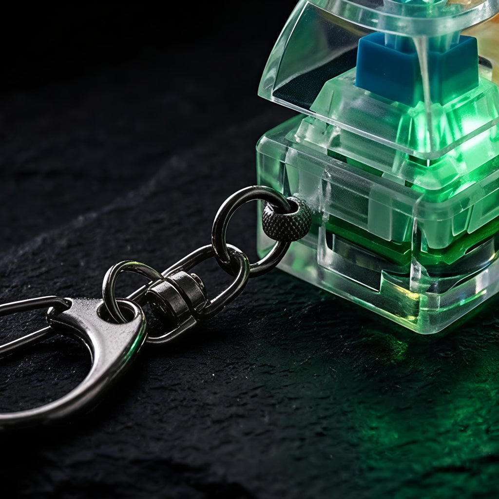 Glow Fidget Keychain