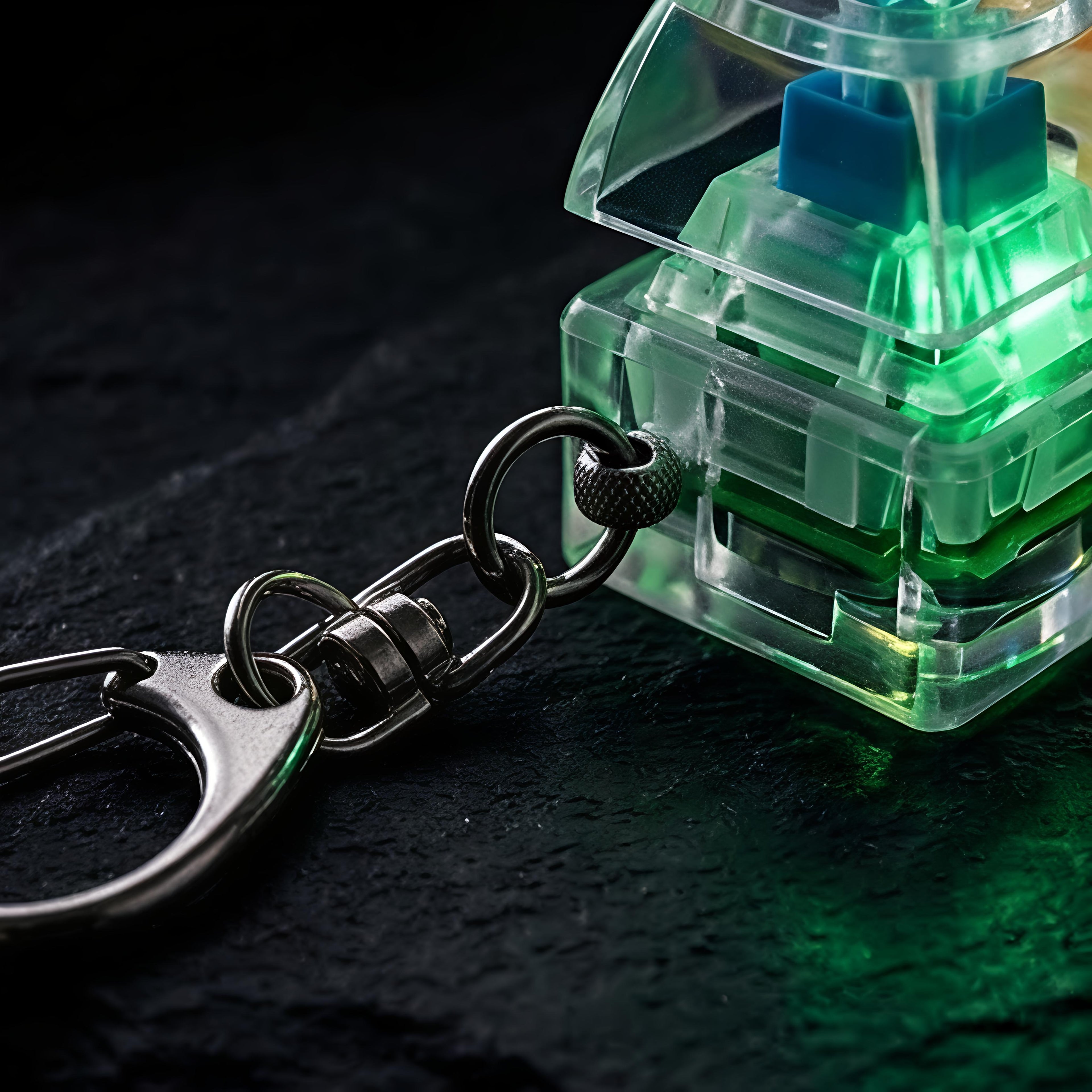 Glow Fidget Keychain