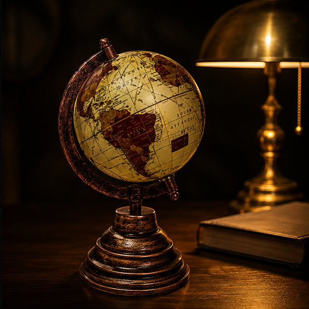 Vintage Antique Globe
