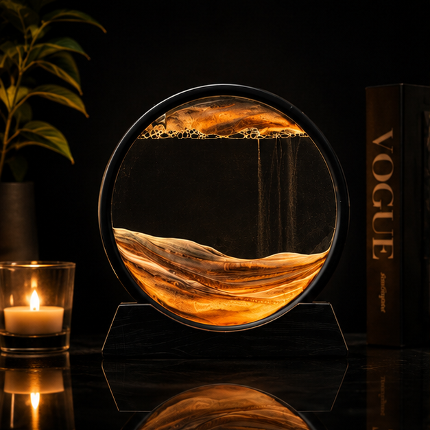 3D Moving Sand Art Frame
