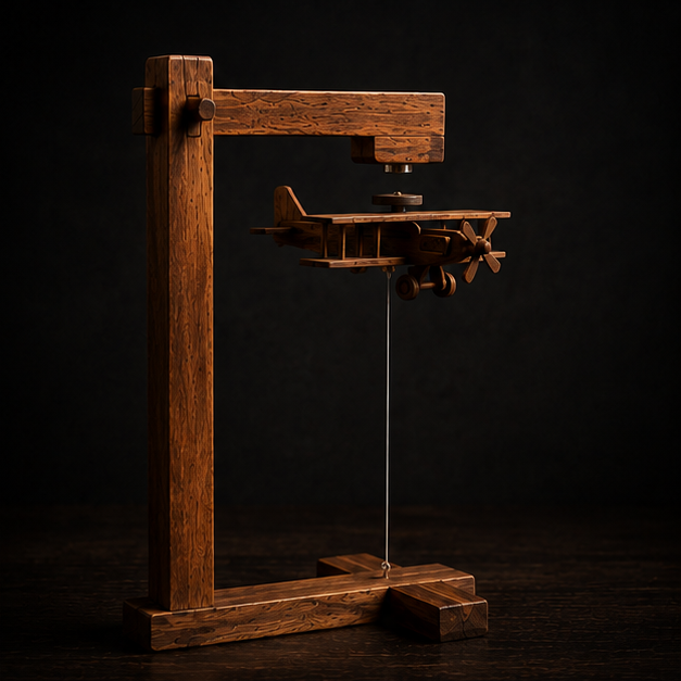 Wooden Flying Plane