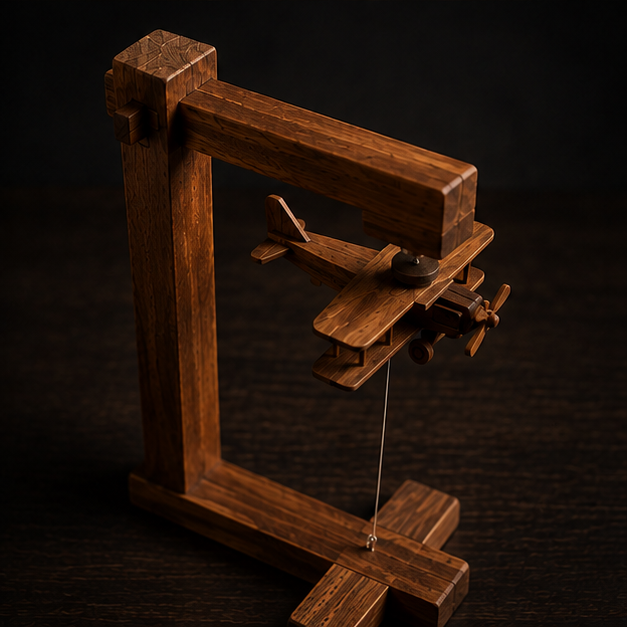 Wooden Flying Plane