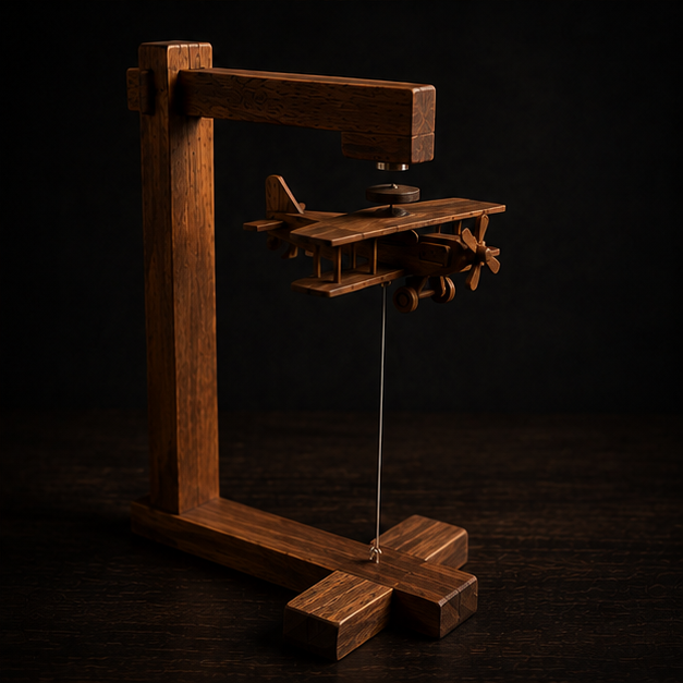 Wooden Flying Plane